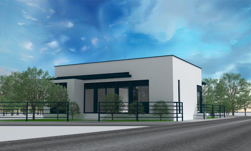 現(xiàn)代風(fēng)格一層平頂別墅設(shè)計(jì),農(nóng)村自建房_建筑設(shè)計(jì)_設(shè)計(jì)論壇_張家口裝修